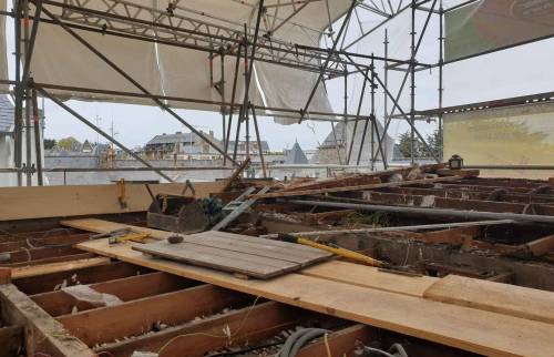 Sur-élévation d'une maison à Dinard
