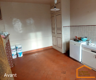 Cuisine avant rénovation