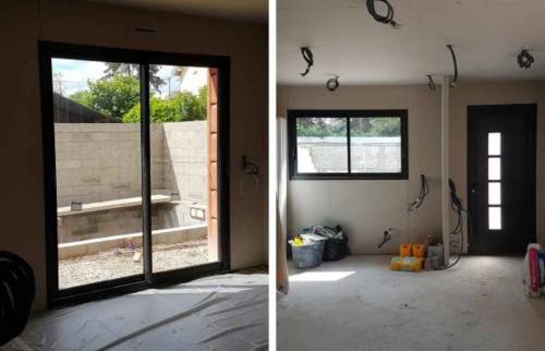 Baie vitrée - fenêtre la Maison des Travaux Rouen