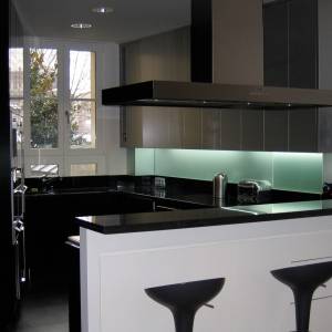 Restructuration appartement 240 m², Paris - Cuisine