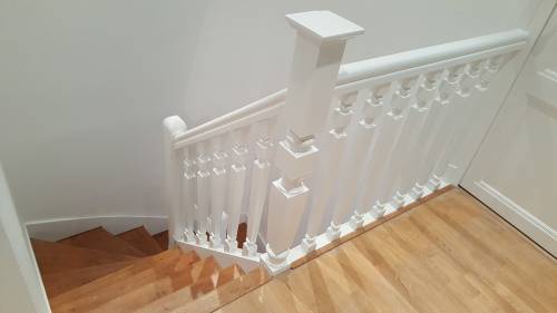 Rénovation de la rambarde d'escalier