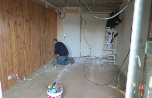 Rénovation totale d'un salon de musique - Larmor-Plage (56260)