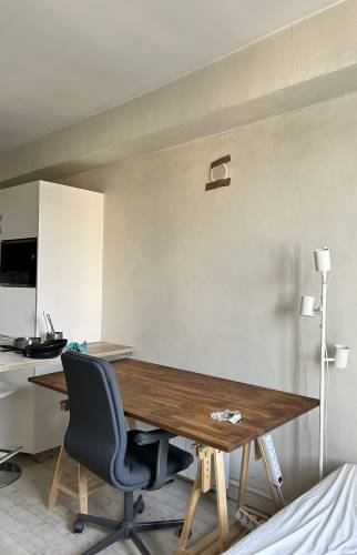 Studio avant travaux de rénovation à Bruz