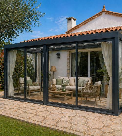 Construction de véranda en aluminium - La Plaine sur mer 44770