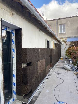Travaux d'isolation