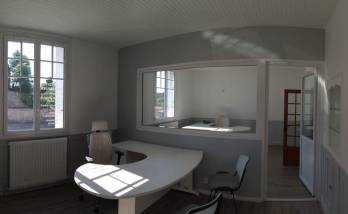 Rénovation complète de bureaux professionnels dans l’Aube après