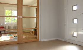 Cloison amovible en bois