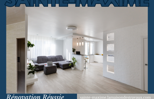 Guide de Rénovation à Sainte-Maxime : Du Vieux Salon au Confort Moderne