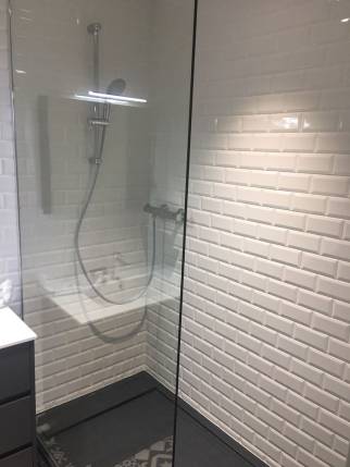 Rénovation murs de salle de bain