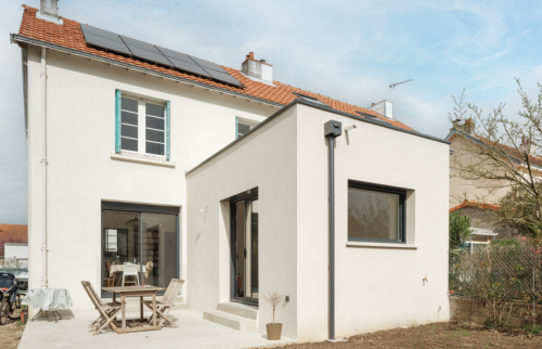 Création d'une extension à Vertou (44120)- exérieur