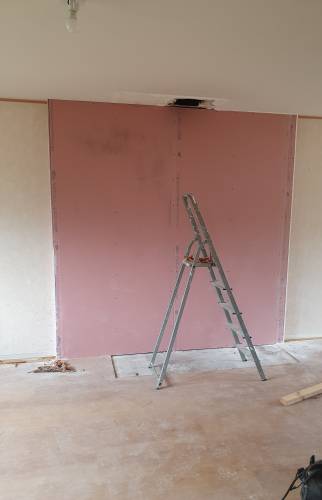 Travaux en cours rénovation maison