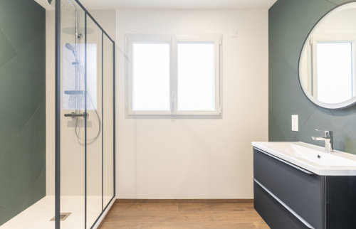 Création d'une suite parentale à la Haye-Fouassière - création salle de bain