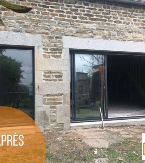 Menuiseries Alu Ral gris anthracite