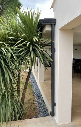 tuyaux de descentes gris anthracite Nîmes