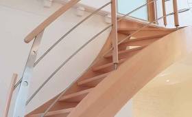 Réalisation d'un escalier intérieur au Minihic-sur-Rance