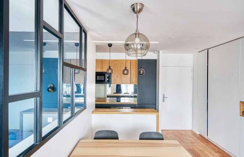 Aménagement d'un studio à Suresnes