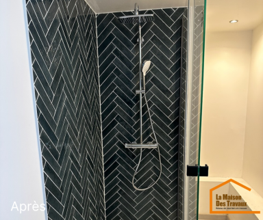 Douche à l'italienne