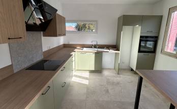 cuisine verte et bois