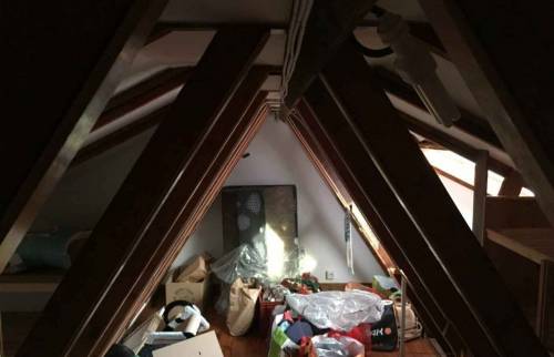 Combles avant aménagement (Saint-Germain-lès-Corbeil 91250)