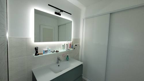 Le miroir rétro-éclairé