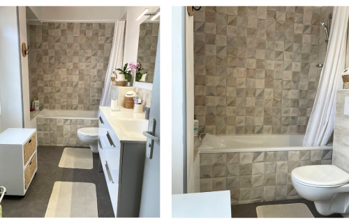 Rénovation d'une maison à Bouguenais - rénovation salle de bain