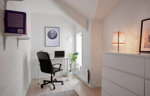 Aménagement bureau sous combles