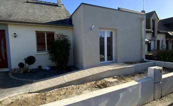 Après travaux extension de maison 
