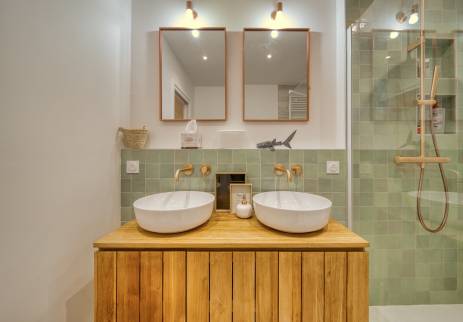 magnifique meuble vasque double