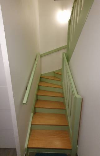 Escalier rénové - Résultat final