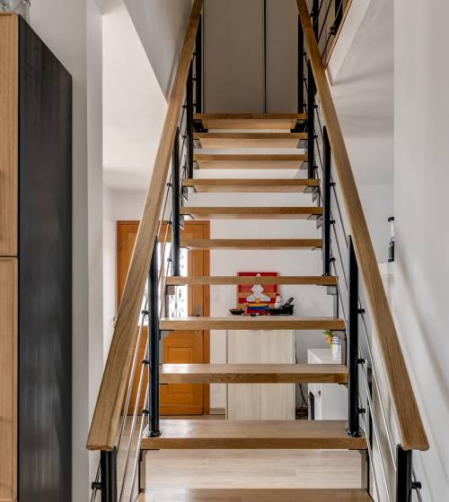 Escalier sur-mesure à Equeurdreville (50120)