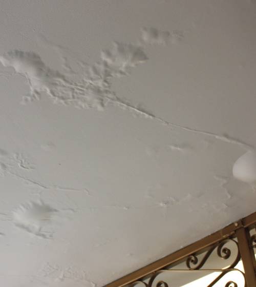 Rénovation plafond