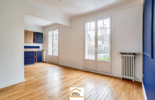 Parquet en bois massif rénové