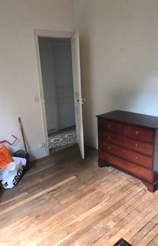 Chambre parentale avant les travaux de rénovation