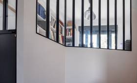 Verrière d'atelier pour un bureau à domicile