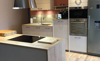 Ilôt cuisine après les travaux à BAUZY (41)