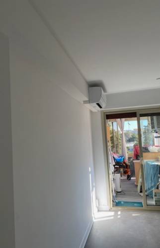 Chambre rénovée