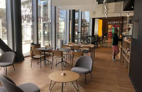 Photo après travaux vue globale du magasin
