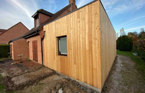 Isolation phonique de l'extension