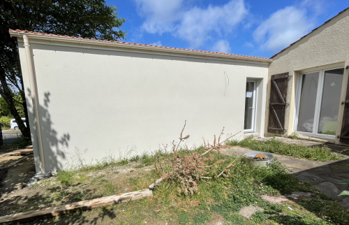 Travaux en cours - Extension de 21 m² à Vertou