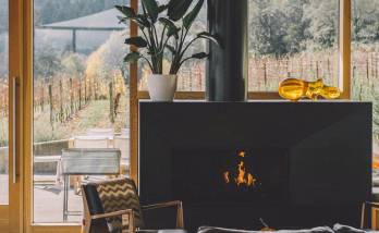 Photo du poêle installée