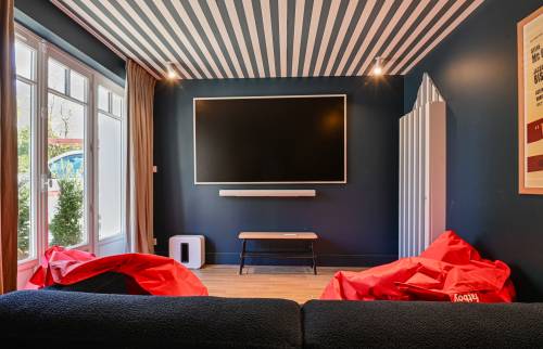 Aménagement d'une salle de cinéma à Villers sur mer 