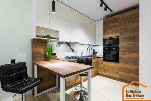 rénovation d'une cuisine à cabestany