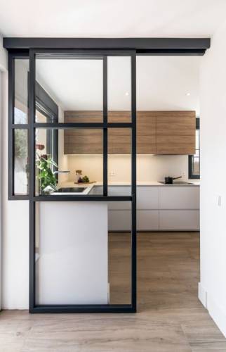 cuisine avec verrière ouverte 91120 Palaiseau