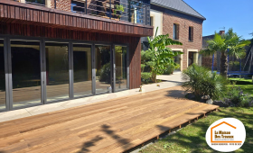  terrasse bois Saint-Julien-en-Genevois, terrasse bois exotique Saint-Julien-en-Genevois, création terrasse Saint-Julien-en-Genevois, aménagement extérieur Saint-Julien-en-Genevois, terrasse jardin
