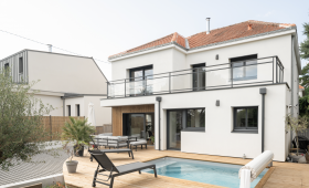 Modification de la structure et rénovation totale d'une maison nantaise à Vertou