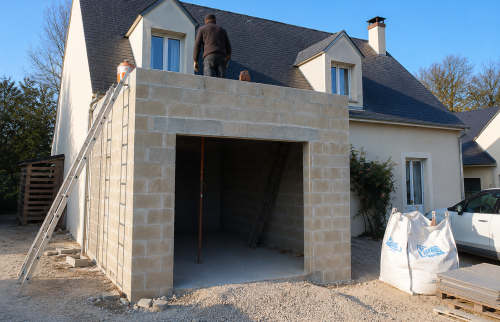 Construction de garage à Hugleville-en-Caux (76570)