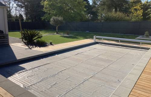 Aménagement extérieur avec piscine à Nort-sur-Erdre