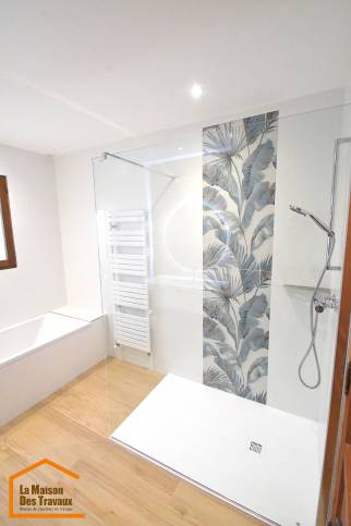 salle de bain rénovée