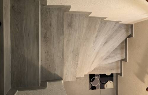 Escalier rénové, chantier terminé ! 