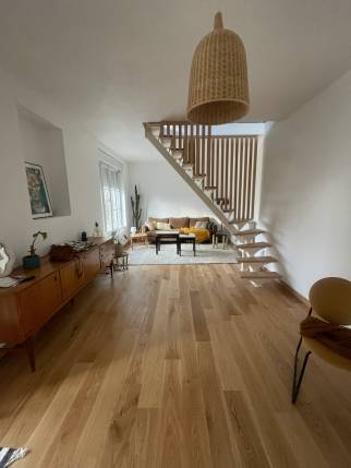 Rénovation de salon et d'un escalier (Caen 14000)